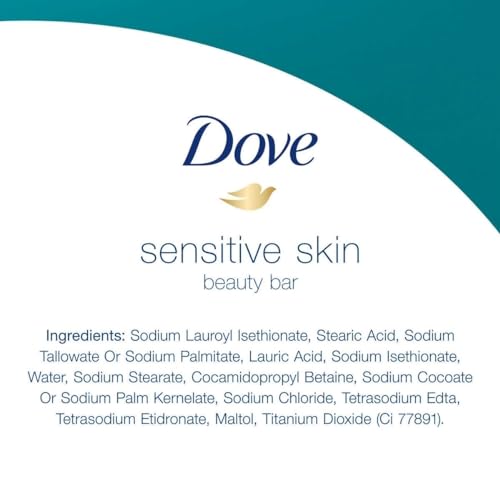 Dove 56317 Pack Of 16 Bars Dove Unscented Beauty Soap Bar: Sensitive Skin thumb #2