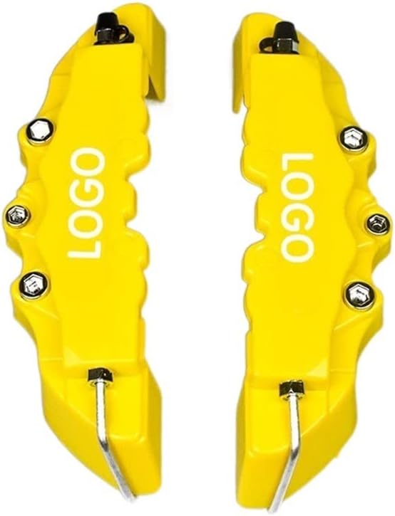 2Pcs S/M/L ABS Car 3D Disc Brake Caliper Covers Fit For