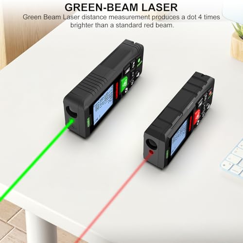 Laser Measure Device,LASELION 229ft Digital Laser Tape Measure High Accuracy,Area Measurement,Volume and Pythagoras,LCD Backlit,Laser Distance Measuring Tool/Area/Volume/Pythagorean-LG70