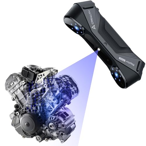 creality 3d scanner raptor pro for automotive amp engineering projects with metrology-grade 002mm accuracy227 blue laser up to 60fps scanning speed