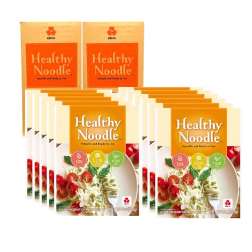 Healthy Noodle 8oz, Pack of 12 - Gluten-Free, Sugar-Free, Dairy-Free,