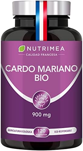 Cardo Mariano Ecológico | 900mg | Polvo de semillas puro sin exci...