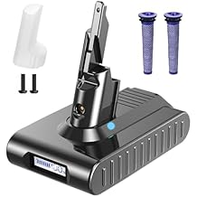 Bonadget Advanced7.0Ah V7 Battery Replacement for Dyson V7 Battery Replacement Compatible with Dyson V7 Animal SV11 Motorhead Cordless Vacuum with LED Power Display Not for Model V6, V8, V10, V11