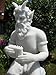 JFSM INC. Pan Playing Flute on Rock Statue - Greek God of The Wild and Nature