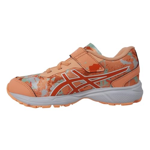 Tênis Asics Fantasy 4 Infantil - Laranja/vermelho - 30