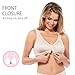 Carole Martin Full-Freedom Comfort Front Closure Bra for Women, Wireless (34, Beige)
