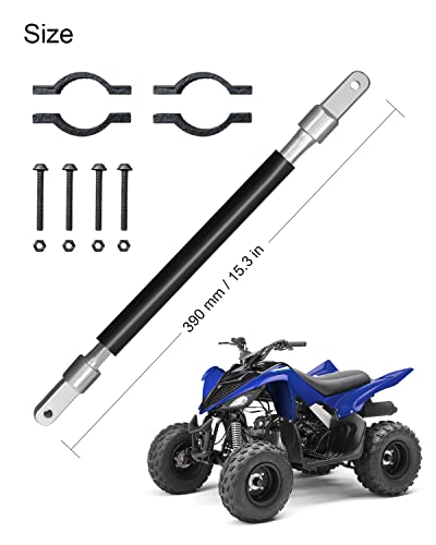 Image of ATV Motorcycle Mud Strap, Universal 7 /8-11 /8 Inch ATV Motorcycle Mud Grab Strap Fit for Sportsman Outlander Can-Am Renegade Polaris Honda Foreman Fourtrax Rancher