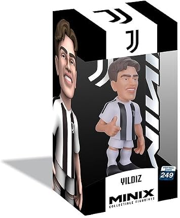 MINIX - Football Stars #249 - Juventus - Kenan Yildiz - Koleksiyon figürü 12 cm