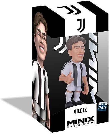 MINIX - Football Stars #249 - Juventus - Kenan Yildiz - Koleksiyon figürü 12 cm