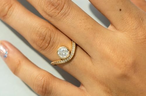 Bague moissanite argent 925 le cadeau idéal pour déclarer votre amour - 4