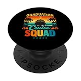 Graduation Cruise Trip 2026 Senior Vacation Ocean Ship Grad PopSockets Adhesive PopGrip