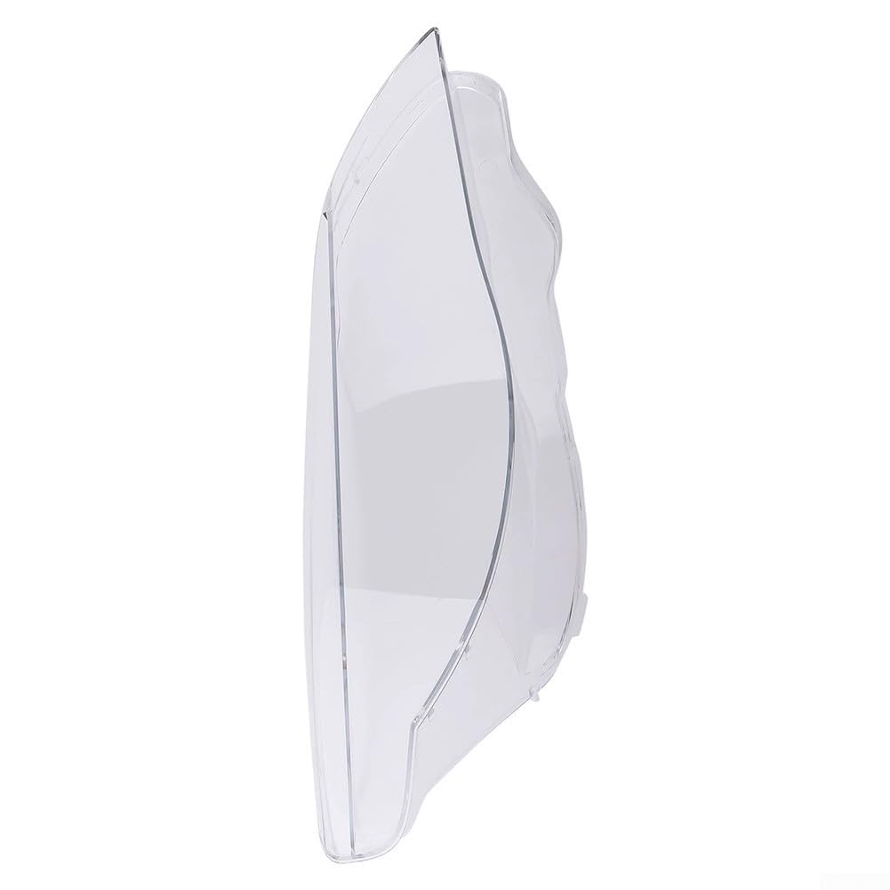 Par de cubiertas transparentes para faros delanteros E60 E61 525i para 530i 545i 550i M5 Sedan Touring 2003-2010, carcasa de repuesto de PC para carcasa agrietada amarillenta