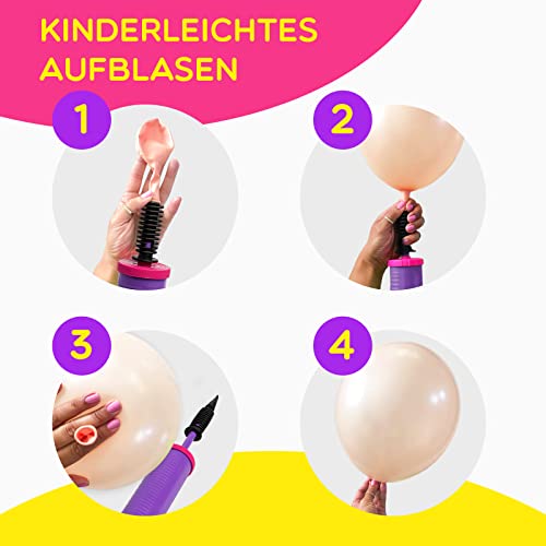 Luftballonpumpe Balloono 2X für effektives Aufpumpen von Ballons