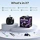 ITSHINY Ultraschallreinigungsgerät, 45000Hz Ultraschallreiniger, 200ml Dental Pod, 25W Ultrasonic cleaner für Zahnersatz, Aligner, Zahnspangen, Zahnbürstenköpfe, Schmuck