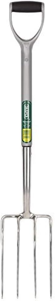 80% Off Discount Draper 83755 Stainless Steel Garden Fork with Soft Grip Handle