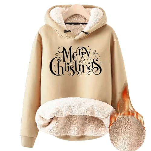 Genérico 𝐁𝐚tas 𝐌𝐚nta De Casa Mujer Invierno Womens Hoodies Pullover Sweater Fuzzy Fleece Sweatshirt Oversized Drawstring Hoodie Cozy Warm Hoodie Sudaderas Mujer Sin Capucha 𝐏olar (C, XXL)