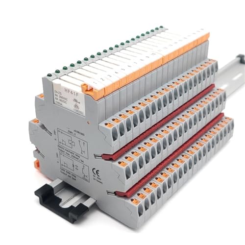 Module relais HF 41F support rail DIN TRP1.5 pour domotique maison - 3
