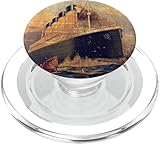 RMS Titanic 1912 Historisches Vintage Werbeplakat PopSockets PopGrip für MagSafe