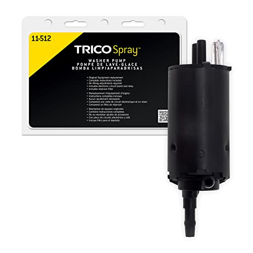 Trico Spray Windshield Washer Pump (11-512) Fits Select Buick, Cadillac, Chevrolet, Gmc, Oldsmobile, And Pontiac Model Years #TOP18