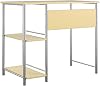 Ameriwood Home Mainstays Basic Metal Student Computer Desk in Yellow