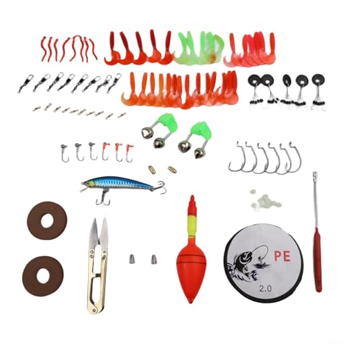 Canne à pêche en fibre de verre rouge et moulinet pour ensemble combiné, canne de voyage courte portable avec poignée en EVA, kit de crochet de leurre et sac de transport pour mer, rivière, lac, étang
