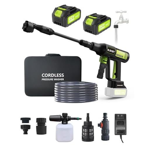 BLSKBY 1200PSI Brushless Cordless Washer Kit