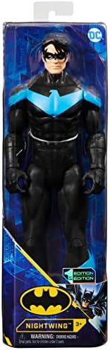 Batman 12-inch Nightwing Action Figure, for Kids Aged 3 and up