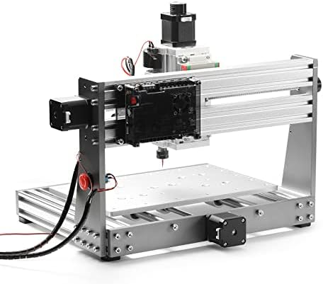 Genmitsu 3020-PRO MAX CNC Milling / Engraving Machine for Metal, Wood etc, GRBL Control, with Limit Switches & Emergency Stop, XYZ Working Area 300 x 200 x 72 mm