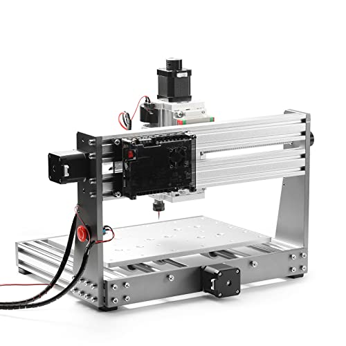Genmitsu 3020-Pro Max Cnc Router Machine For Metal Carving And More, Grbl Offline Controller, With Limit Switches & Emergency-Stop, Xyz Effective Working Area 300 X 200 X 72Mm (11.8 X 7.9 X 2.8Inch) #TOP2