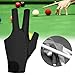 Lljsszr Pool Gloves, Snooker Gloves, Left and Right Hand, Accessories, Billiard Gloves for Practice, Playing, Training for Women, Sports, Black