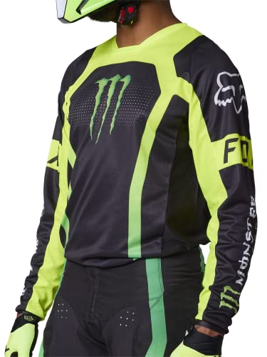 Foto von Fox Racing Herren 180 Monster Motocross Trikot Jersey, Schwarz, X-Large