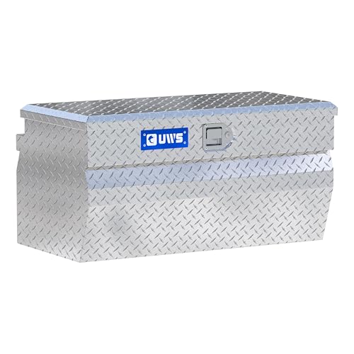 UWS EC20161 36-Inch Heavy-Wall Aluminum Wedge Truck Storage Box, RigidCore Lid