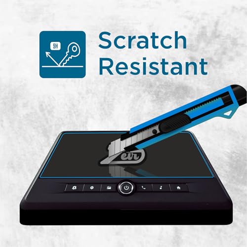 Image of ZEIR [2 PACK] Screen Protector For MAHINDRA THAR ROXX 2026 - AX3L, AX5L & AX7L - 10.25 Inch Infotianment & 10.25 Inch Instrument Cluster Touchscreen | TharRoxx Car Display Guard | 9H Hardness, Anti-Scratch & Water Resistant | HD Clarity MahindraThar Car Dashboard Accessory 2024-Running [Not Tempered Glass] (Thar R oxx [Info+Speedo])