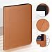 Lcjtop Portfolio Binder/Padfolio Organizer, Mini Size Folder Portfolio for Men Women,5 x 8 Writing Pad Included, Brown