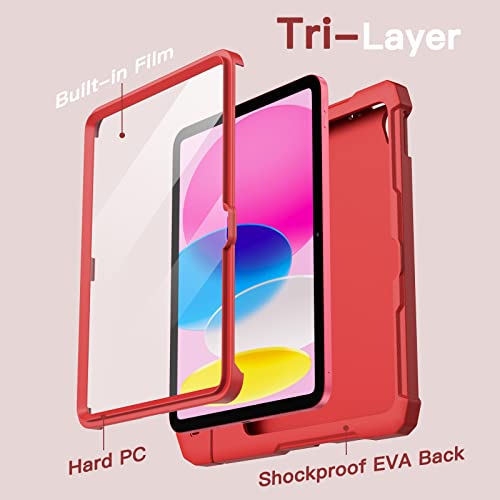 Coque iPad 10/11 Gen antichoc JETech protégeant des chutes et des rayures