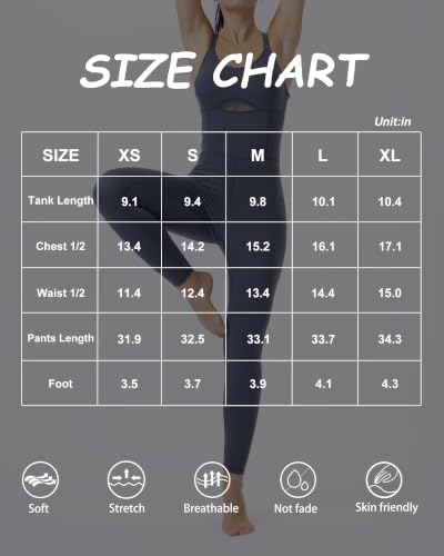 Image of LOVESOFT Workout Jumpsuits for Women Sleevesless Bodycon Backless Unitard