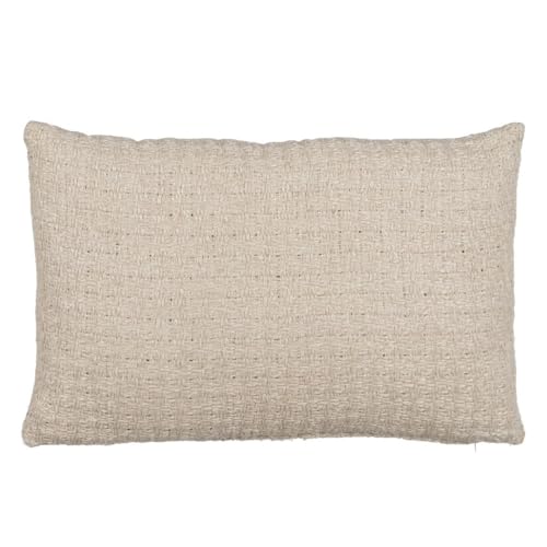 Coussin coton lin gris de qualité supérieure, textile rectangulaire de lit