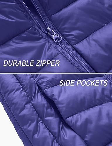 Aivtalk Boys Girls Puffer Down Vest Toddler Kids Hooded Zip Sleeveless Jacket Winter Coat4