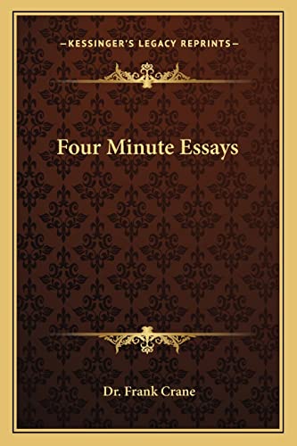 Four Minute Essays