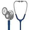 3M Littmann Stetoscopio per il monitoraggio Classic III, tubo auricolare blu navy, 69 cm, 5622