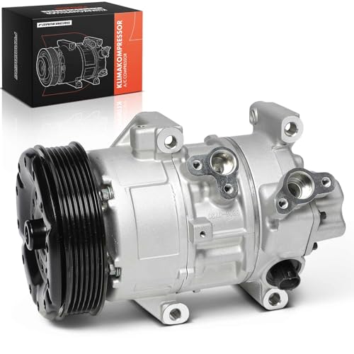 Frankberg Compresor de aire acondicionado con embrague Gasolina Compatible con Auri.s E15 Aven.s.i.s T25 Corol.l.a Sedán E15 C.o.r.o.l.l.a Verso R1 ZER ZZE12 8FK351125121, incl. aceite premezclado