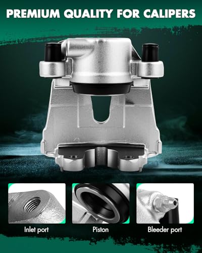 Image of SCITOO Front Brake Calipers Without Bracket 19-3332 19-3333 Compatible For BMW For X4 2016-2018,For BMW For X5 2007-2018,For BMW For X6 2014-2019