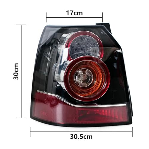 Feu arrière pour Freelander 2 gôche de 2013 à 2015 avec ampoule LED - 5
