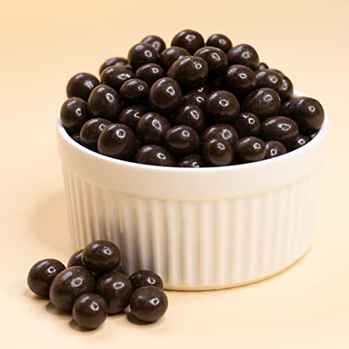 vegan chocolate expresso beans - iLike! Dark Chocolate Covered Roasted Espresso Beans Candy, 2 Pound Bag