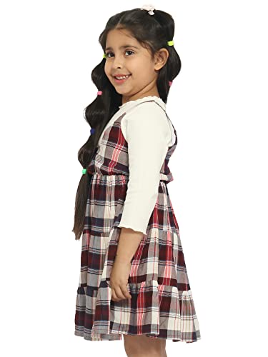 Image of Nautinati Cotton Dress for Kids Girls Mini Casual