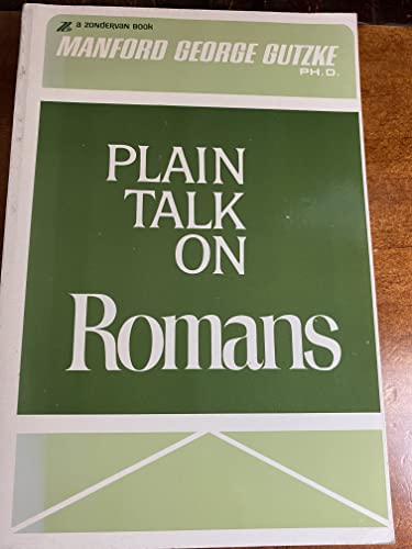 Plain Talk on Romans 0310256216 Book Cover