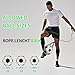 Vefungyan Soccer Kick Trainer Aid Net : 4pcs Soccer Practicing Equipment Return Bag Training Accessories for Size 3 4 5 Balls