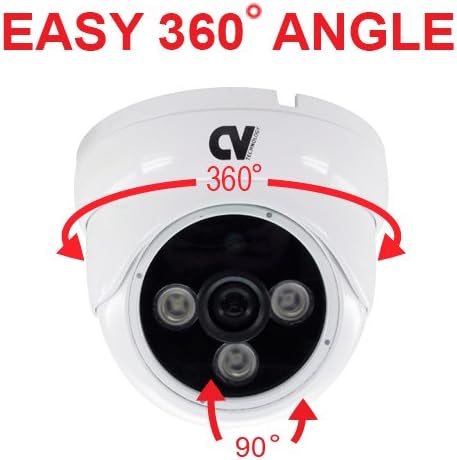 CVT 700TVL CCD Effio-E All Weatherproof 3 IR Array LED Security Camera for All SWANN DVR 4Ch, 8Ch & 16Ch