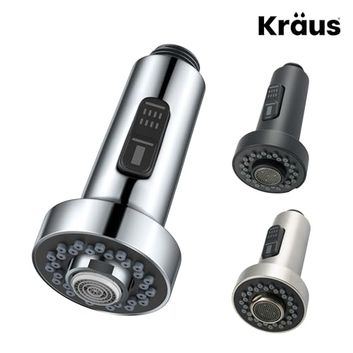 Kraus KFS-1CH Dual Function Kitchen Faucet Sprayer, Chrome