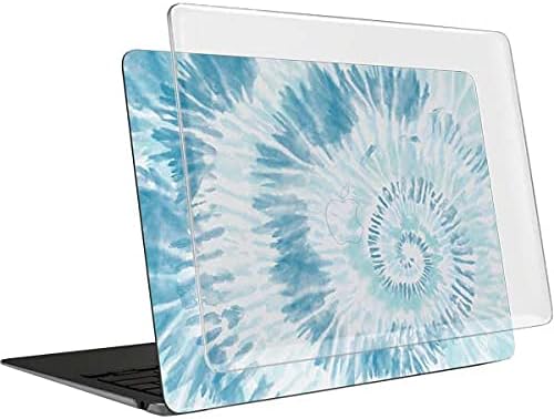 Skinit Case + Skin Compatible with MacBook Air 13in M1 (2021) Originally Designed Blue and White Tie Dye Design